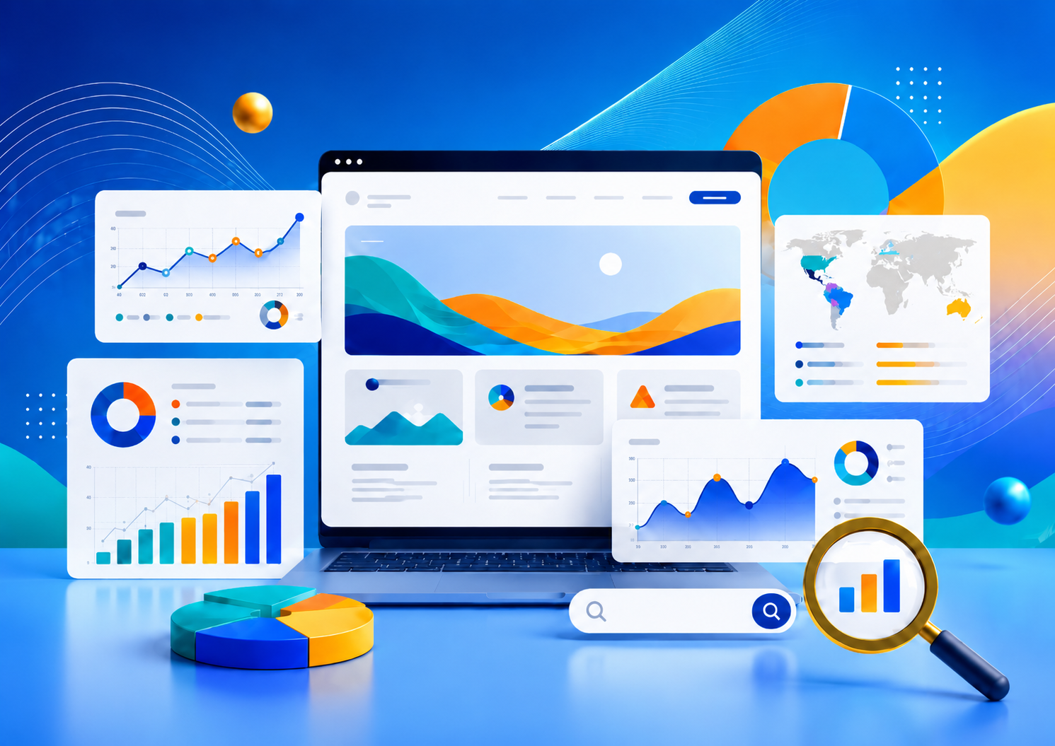 Analytics and Search Setup upgrade by OXWebsite