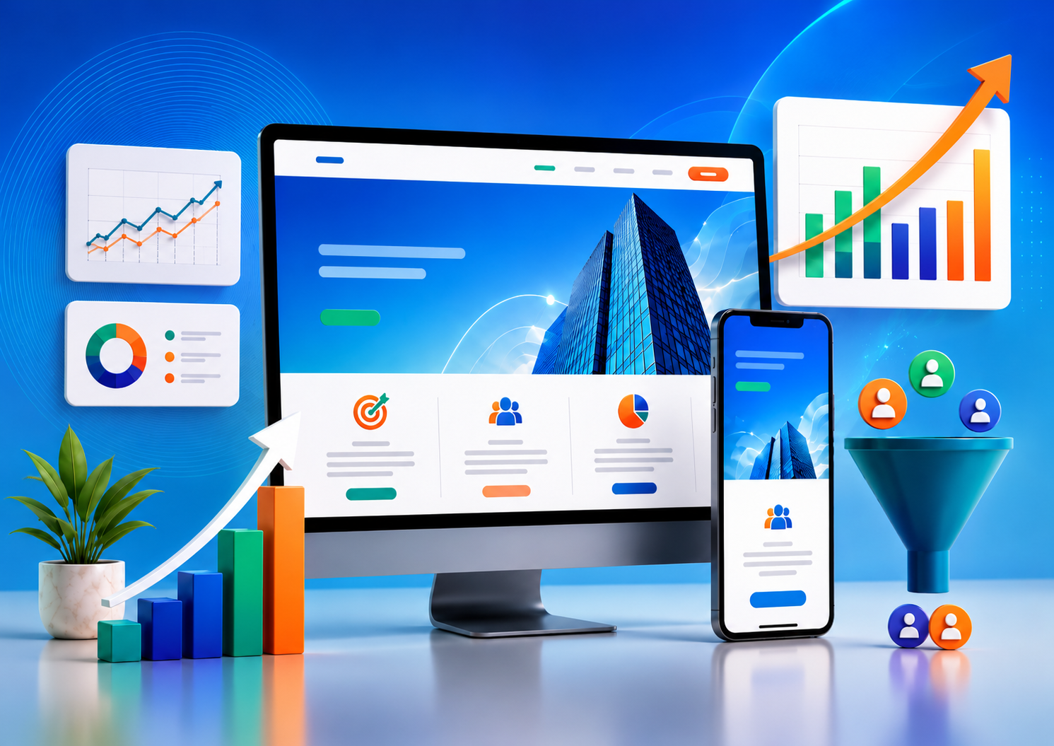 Business Growth Website package by OXWebsite