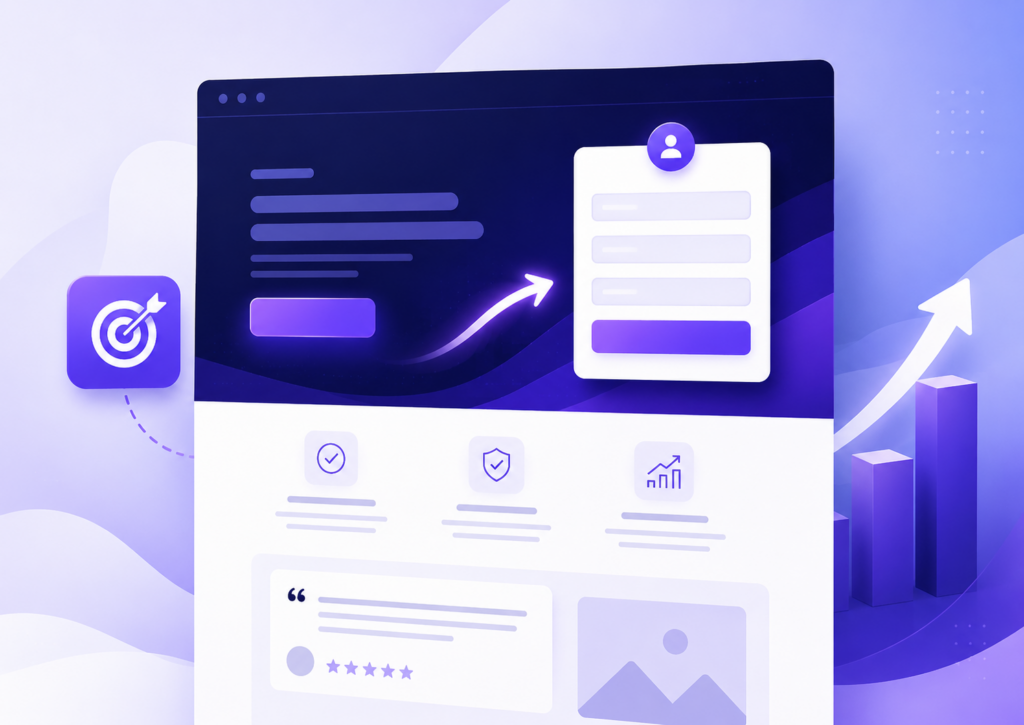 Conversion Landing Page upgrade by OXWebsite