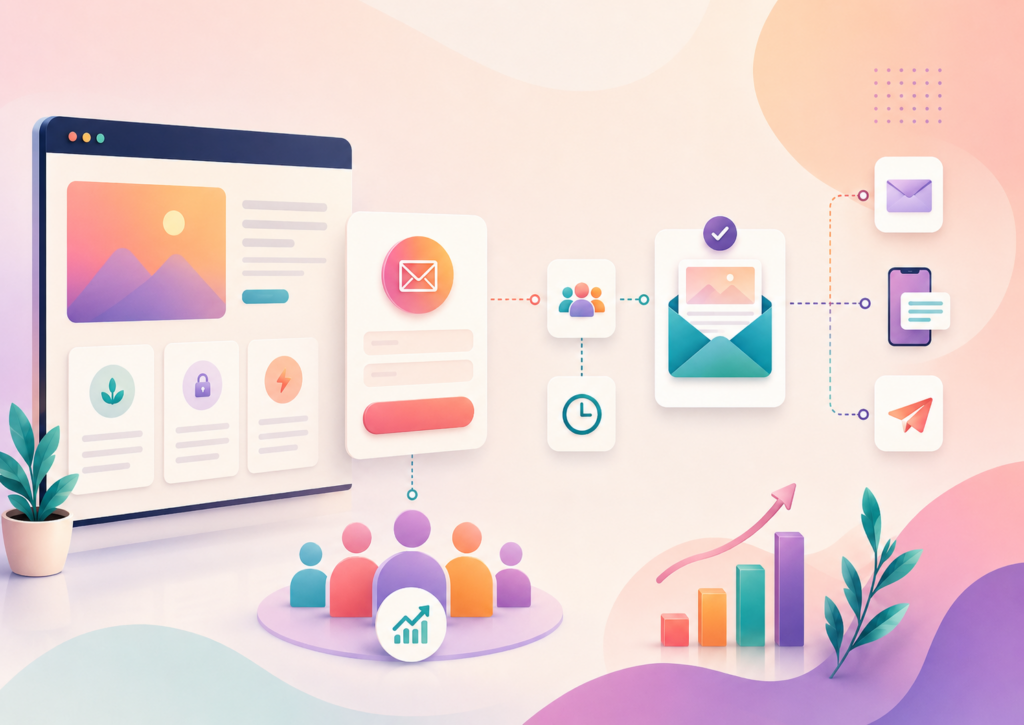 Email Marketing Integration upgrade by OXWebsite